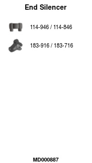 FA1 MD000887 Endschalldämpfer