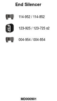 FA1 MD000901 Endschalldämpfer