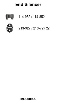 FA1 MD000909 Endschalldämpfer