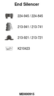 FA1 MD000915 Endschalldämpfer