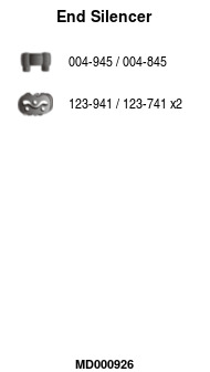 FA1 MD000926 Endschalldämpfer