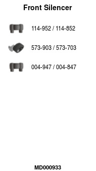 FA1 MD000933 Vorschalldämpfer