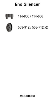 FA1 MD000938 Endschalldämpfer