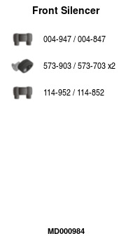 FA1 MD000984 Vorschalldämpfer