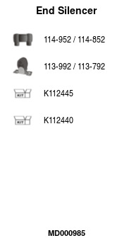 FA1 MD000985 Endschalldämpfer