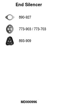 FA1 MD000996 Endschalldämpfer