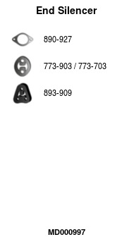 FA1 MD000997 Endschalldämpfer