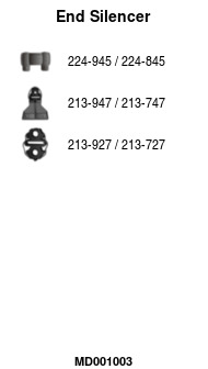 FA1 MD001003 Endschalldämpfer