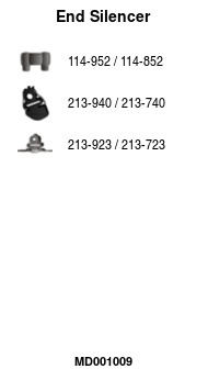 FA1 MD001009 Endschalldämpfer