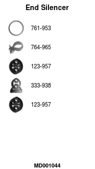 FA1 MD001044 Endschalldämpfer