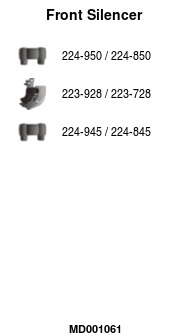 FA1 MD001061 Vorschalldämpfer