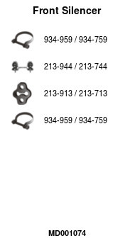 FA1 MD001074 Vorschalldämpfer