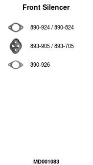 FA1 MD001083 Vorschalldämpfer