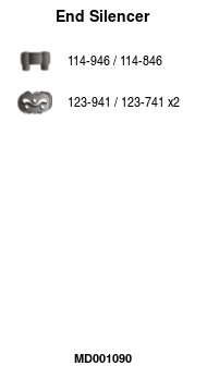 FA1 MD001090 Endschalldämpfer