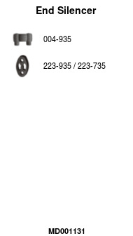 FA1 MD001131 Endschalldämpfer