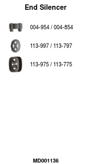 FA1 MD001136 Endschalldämpfer