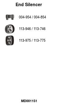 FA1 MD001151 Endschalldämpfer