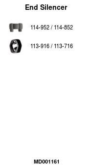 FA1 MD001161 Endschalldämpfer
