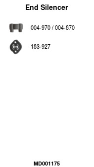 FA1 MD001175 Endschalldämpfer