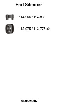 FA1 MD001206 Endschalldämpfer