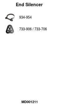 FA1 MD001211 Endschalldämpfer