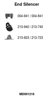 FA1 MD001216 Endschalldämpfer