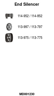 FA1 MD001230 Endschalldämpfer