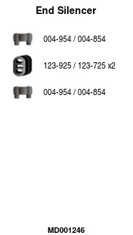 FA1 MD001246 Endschalldämpfer