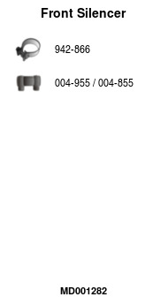 FA1 MD001282 Vorschalldämpfer