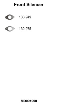 FA1 MD001290 Vorschalldämpfer