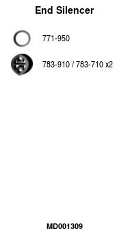 FA1 MD001309 Endschalldämpfer