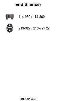 FA1 MD001335 Endschalldämpfer
