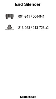 FA1 MD001349 Endschalldämpfer