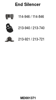 FA1 MD001371 Endschalldämpfer
