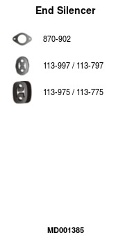 FA1 MD001385 Endschalldämpfer