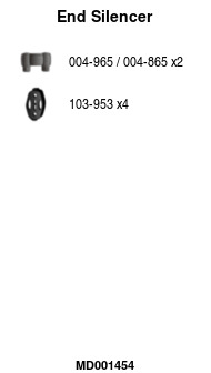 FA1 MD001454 Endschalldämpfer