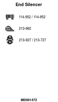 FA1 MD001472 Endschalldämpfer