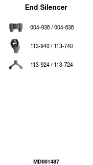 FA1 MD001487 Endschalldämpfer