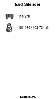 FA1 MD001524 Endschalldämpfer