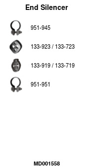FA1 MD001558 Endschalldämpfer