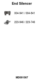 FA1 MD001567 Endschalldämpfer