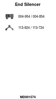 FA1 MD001574 Endschalldämpfer