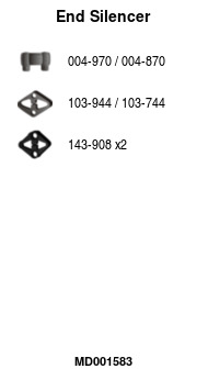 FA1 MD001583 Endschalldämpfer
