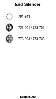 FA1 MD001592 Endschalldämpfer