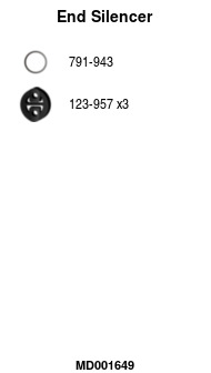 FA1 MD001649 Endschalldämpfer