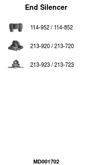 FA1 MD001702 Endschalldämpfer