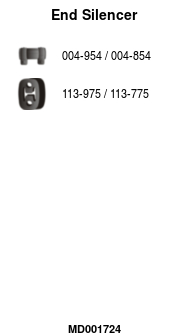 FA1 MD001724 Endschalldämpfer