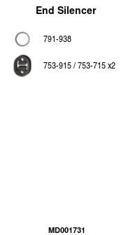 FA1 MD001731 Endschalldämpfer