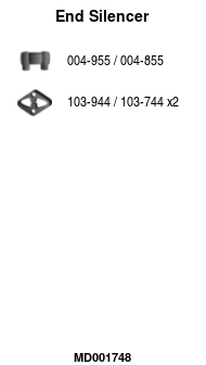 FA1 MD001748 Endschalldämpfer