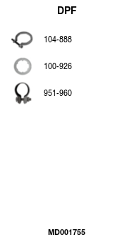 FA1 MD001755 Ruß-/Partikelfilter, Abgasanlage
